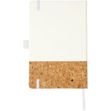 Blocco note formato A5 in TPU e sughero Evora personalizzato con logo - Pubblienne