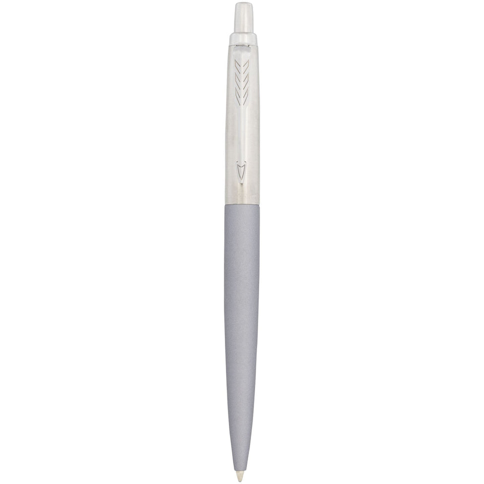 Parker penna a sfera opaca con finiture cromate Jotter XL (inchiostro blu) personalizzato con logo - Pubblienne