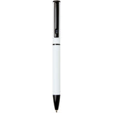 Penna a sfera a rotazione in alluminio riciclato Verton con ghiera (inchiostro blu) personalizzato con logo - Pubblienne