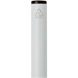 Penna a sfera a rotazione in alluminio riciclato Verton con ghiera (inchiostro blu) personalizzato con logo - Pubblienne