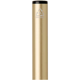 Penna a sfera a rotazione in alluminio riciclato Verton con ghiera (inchiostro blu) personalizzato con logo - Pubblienne