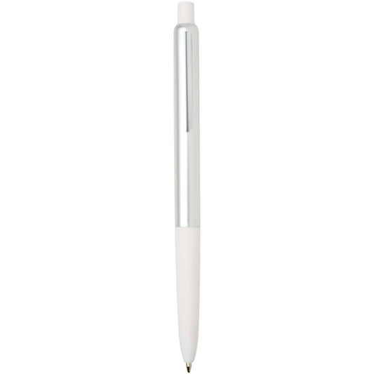 Penna a sfera a scatto in alluminio riciclato con finitura anodizzata Soffit (inchiostro blu) personalizzato con logo - Pubblienne