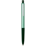 Penna a sfera a scatto in alluminio riciclato con finitura anodizzata Soffit (inchiostro blu) personalizzato con logo - Pubblienne