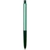 Penna a sfera a scatto in alluminio riciclato con finitura anodizzata Soffit (inchiostro blu) personalizzato con logo - Pubblienne