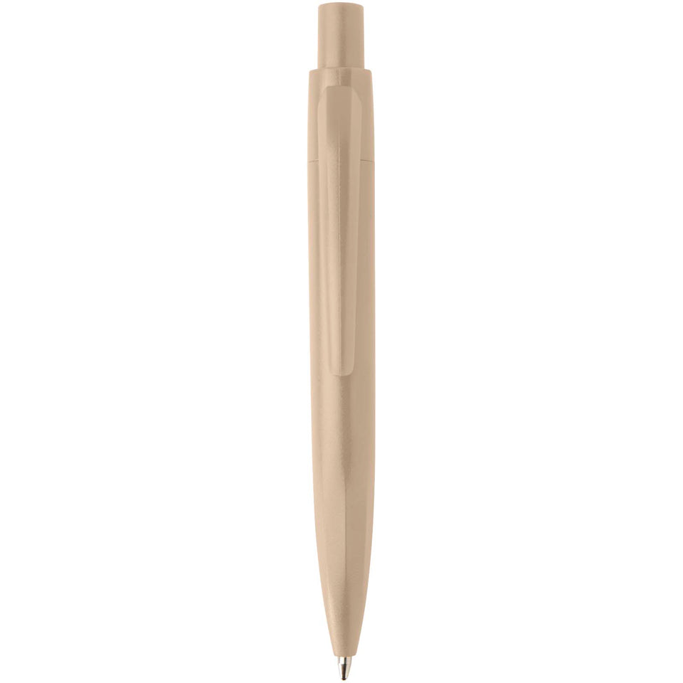 Mini penna a sfera in plastica riciclata Ramin (inchiostro blu) personalizzato con logo - Pubblienne