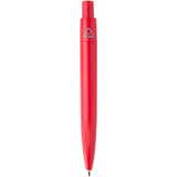 Mini penna a sfera in plastica riciclata Ramin (inchiostro blu) personalizzato con logo - Pubblienne