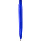 Mini penna a sfera in plastica riciclata Ramin (inchiostro blu) personalizzato con logo - Pubblienne