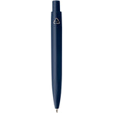 Mini penna a sfera in plastica riciclata Ramin (inchiostro blu) personalizzato con logo - Pubblienne