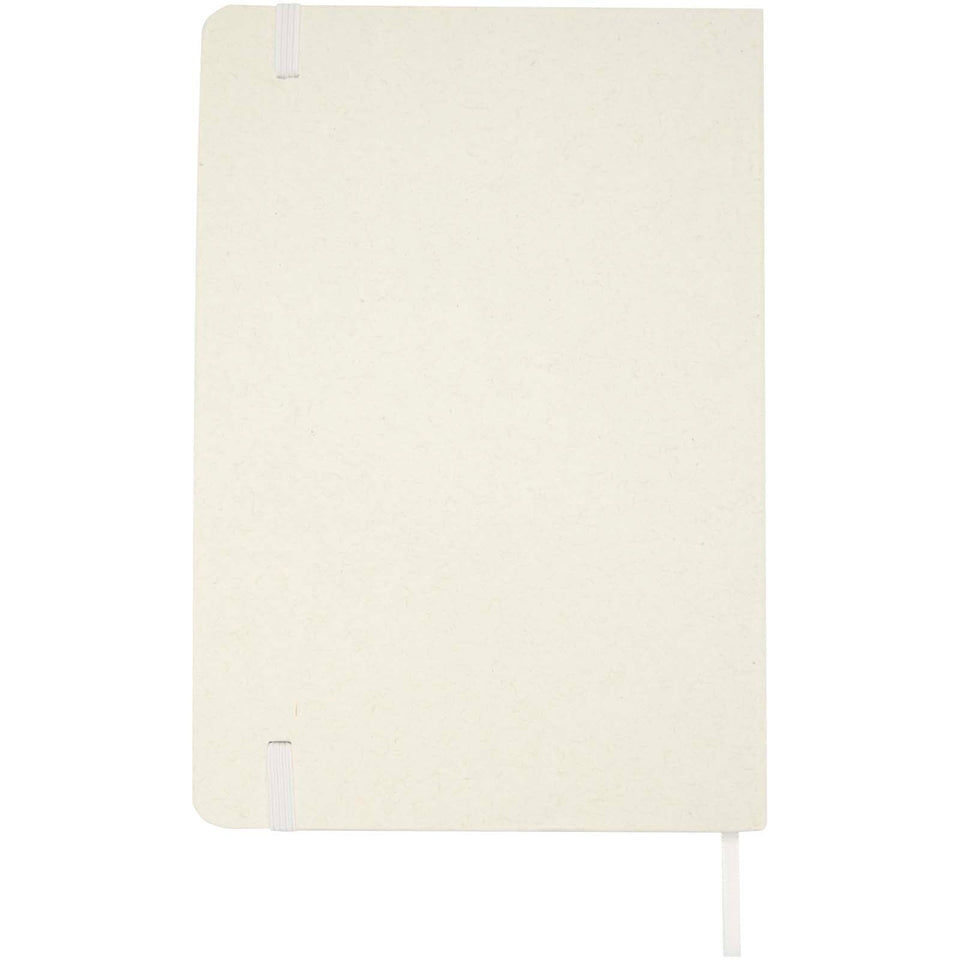 Blocco note formato A5 a righe in carta riciclata Bass personalizzato con logo - Pubblienne