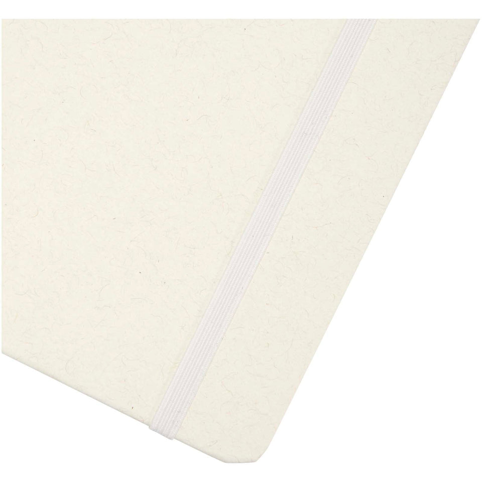 Blocco note formato A5 a righe in carta riciclata Bass personalizzato con logo - Pubblienne