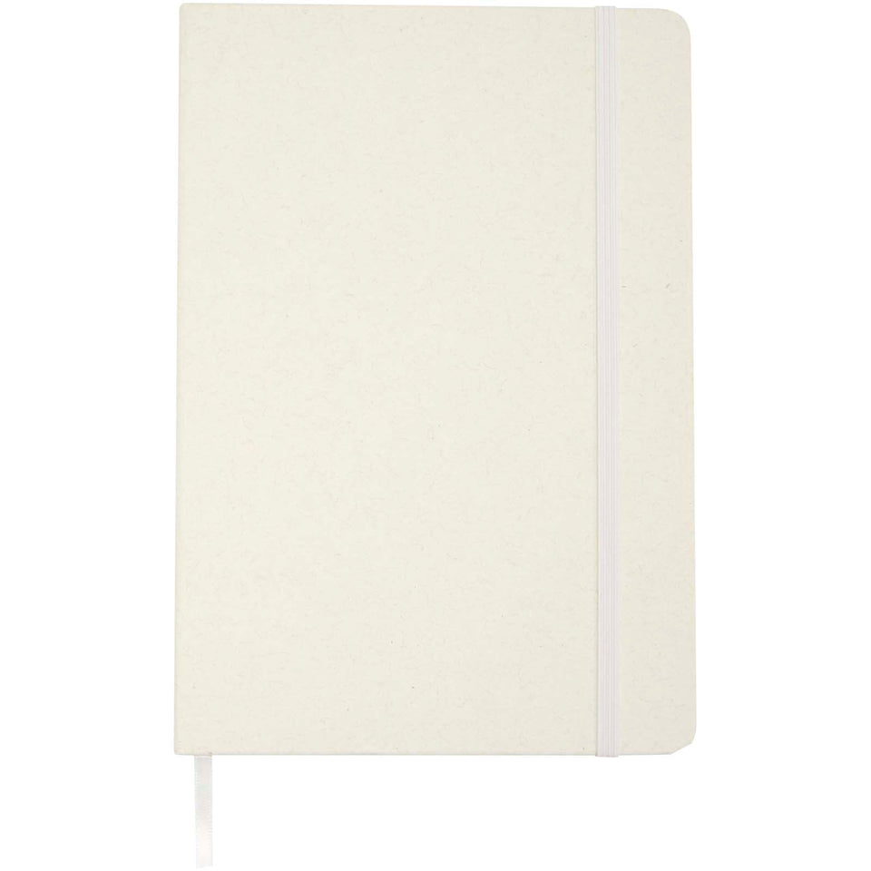 Blocco note formato A5 a righe in carta riciclata Bass personalizzato con logo - Pubblienne