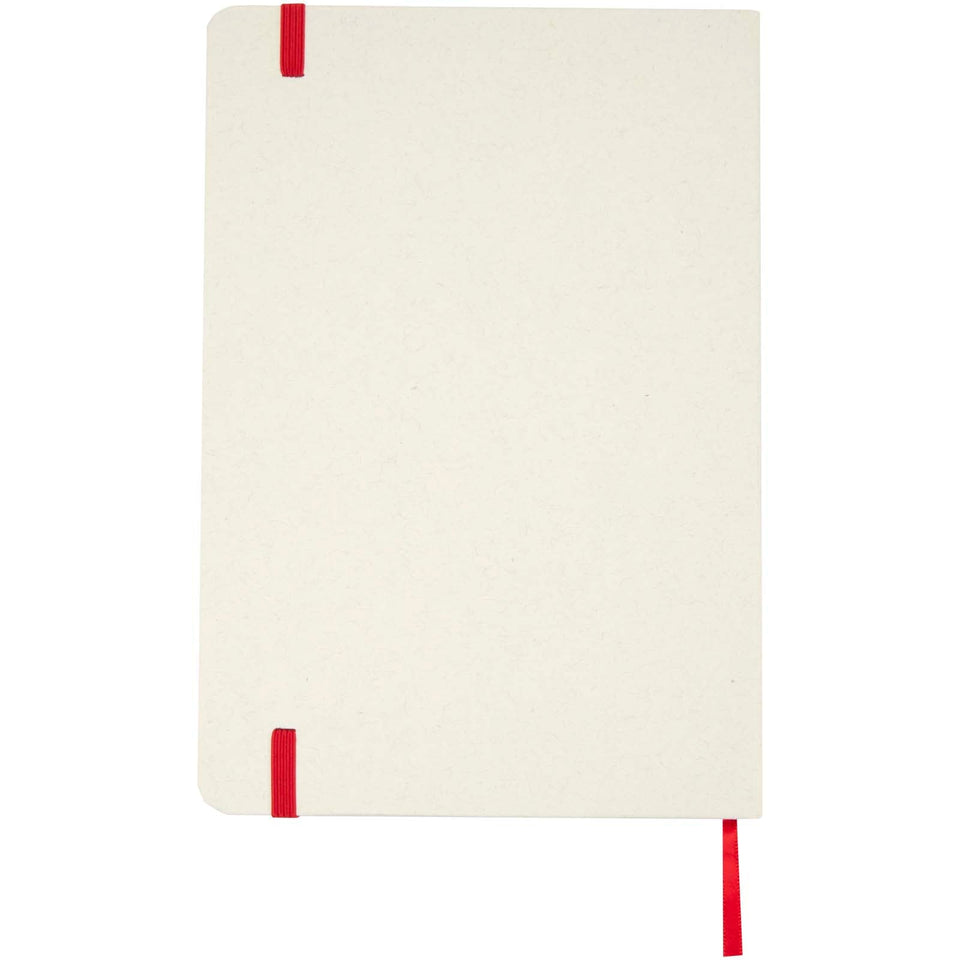 Blocco note formato A5 a righe in carta riciclata Bass personalizzato con logo - Pubblienne