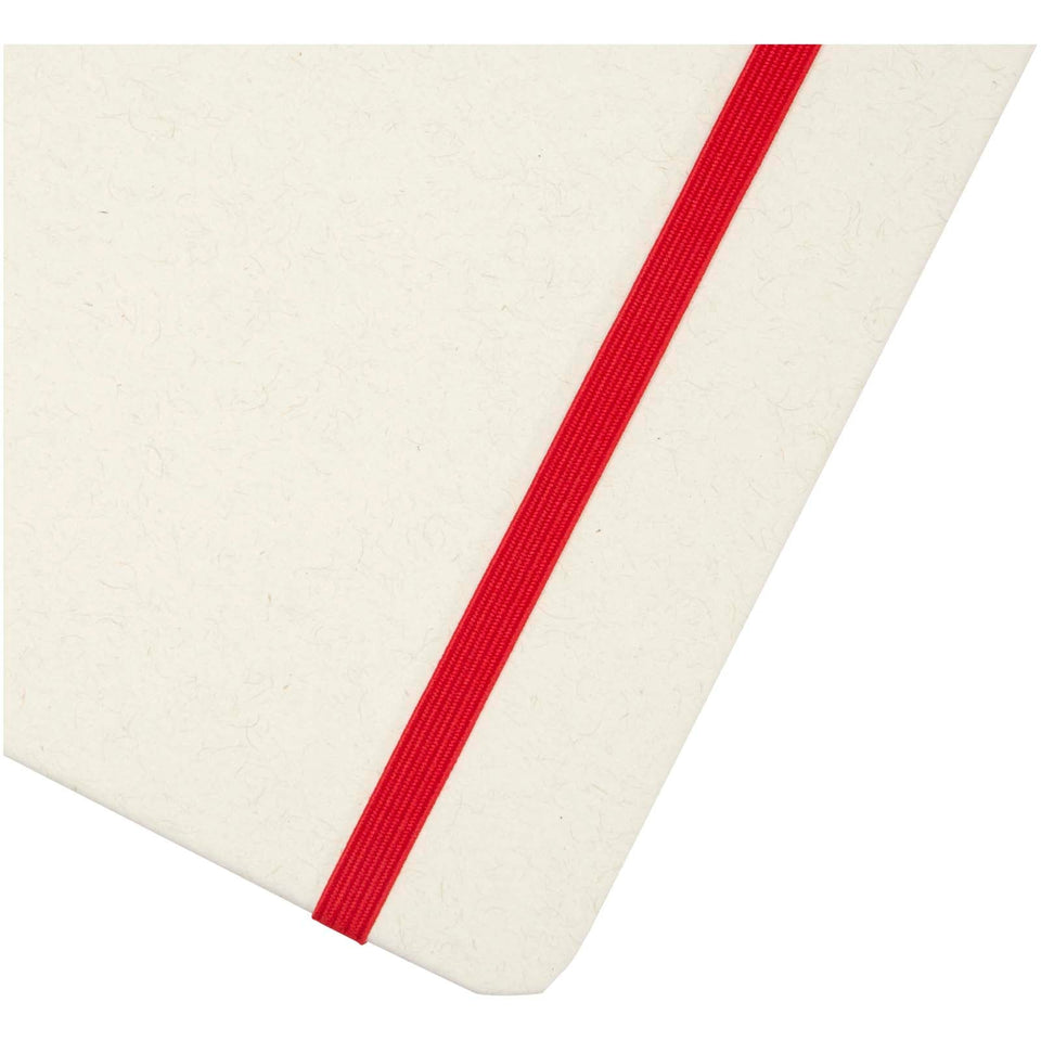 Blocco note formato A5 a righe in carta riciclata Bass personalizzato con logo - Pubblienne