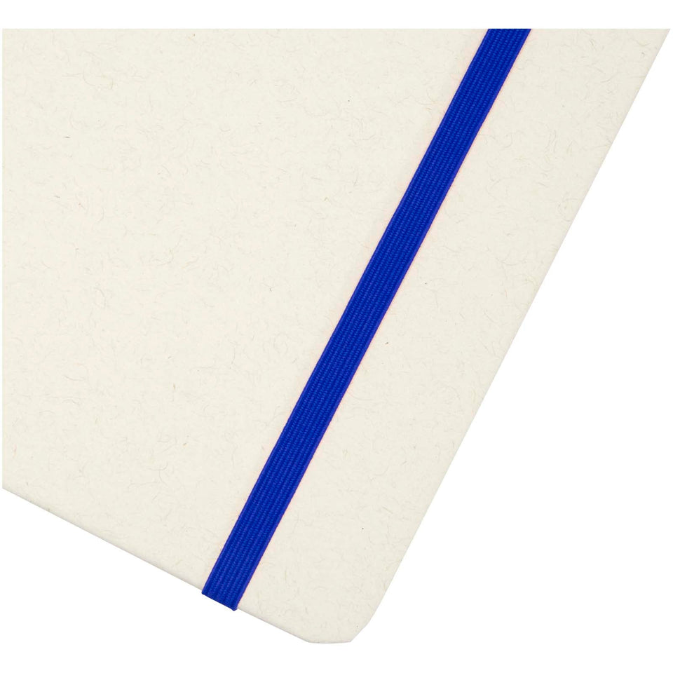 Blocco note formato A5 a righe in carta riciclata Bass personalizzato con logo - Pubblienne