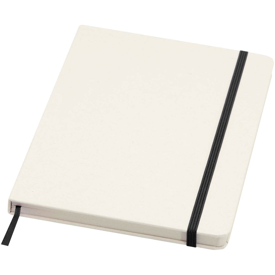 Blocco note formato A5 a righe in carta riciclata Bass personalizzato con logo - Pubblienne