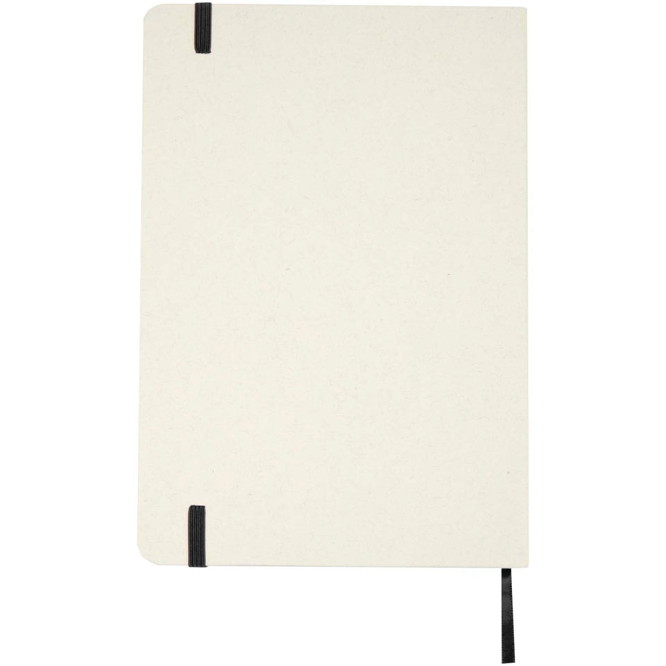 Blocco note formato A5 a righe in carta riciclata Bass personalizzato con logo - Pubblienne