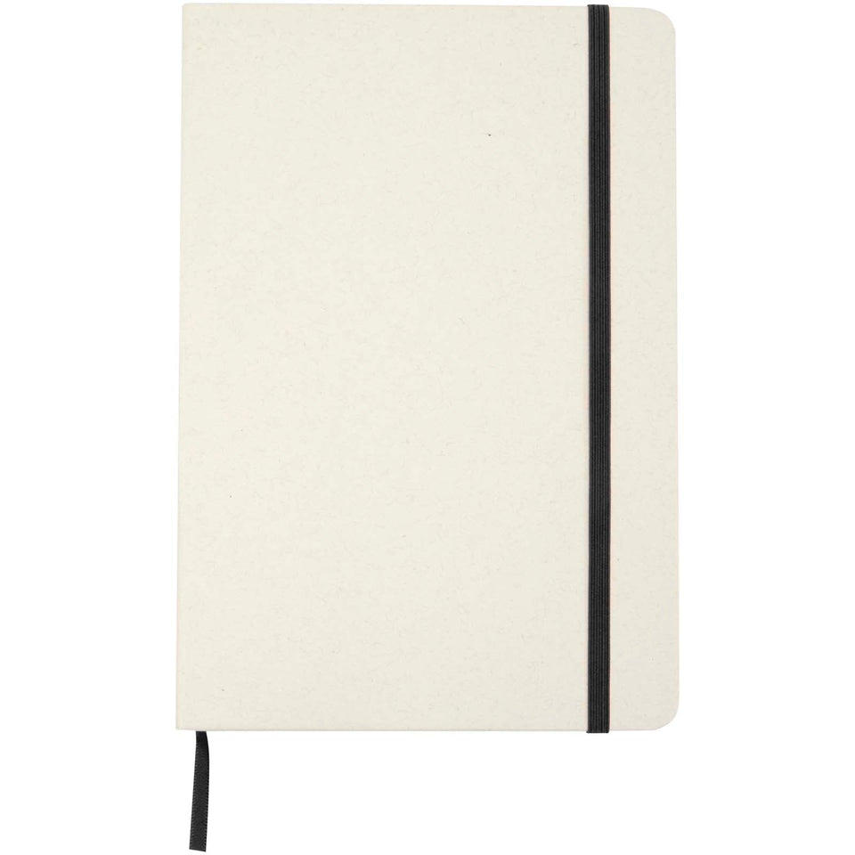 Blocco note formato A5 a righe in carta riciclata Bass personalizzato con logo - Pubblienne