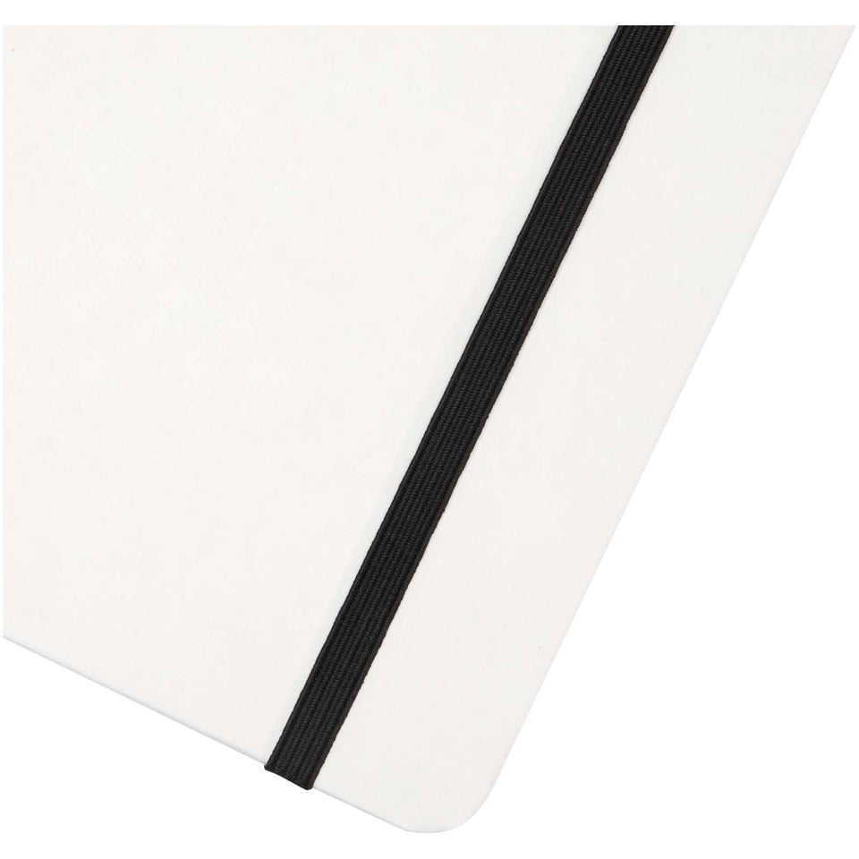 Blocco note formato A5 a righe in carta pietra Holm personalizzato con logo - Pubblienne