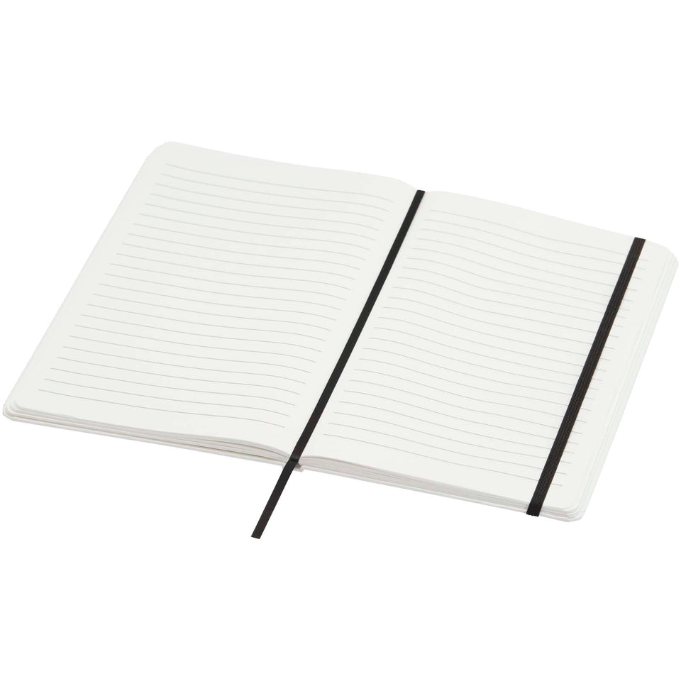 Blocco note formato A5 a righe in carta pietra Holm personalizzato con logo - Pubblienne
