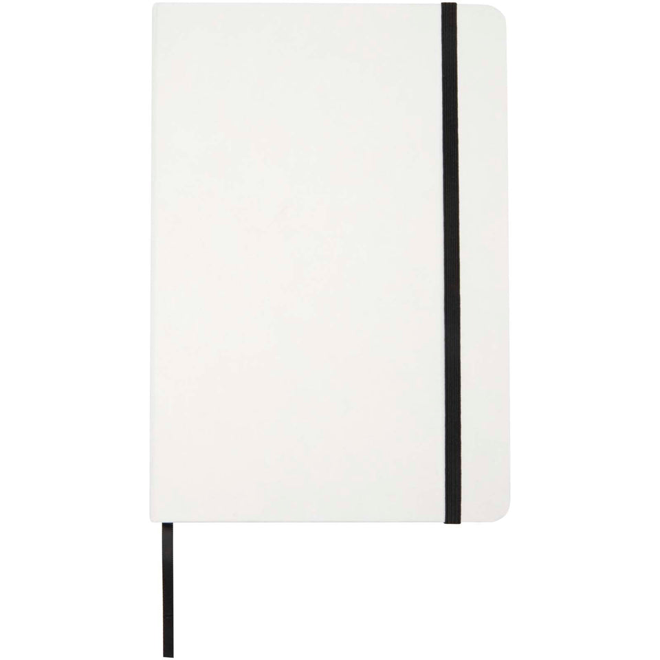 Blocco note formato A5 a righe in carta pietra Holm personalizzato con logo - Pubblienne