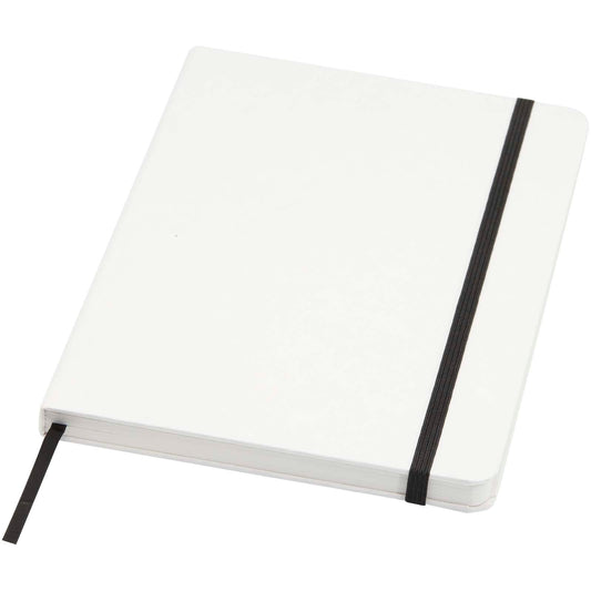 Blocco note formato A5 a righe in carta pietra Holm personalizzato con logo - Pubblienne