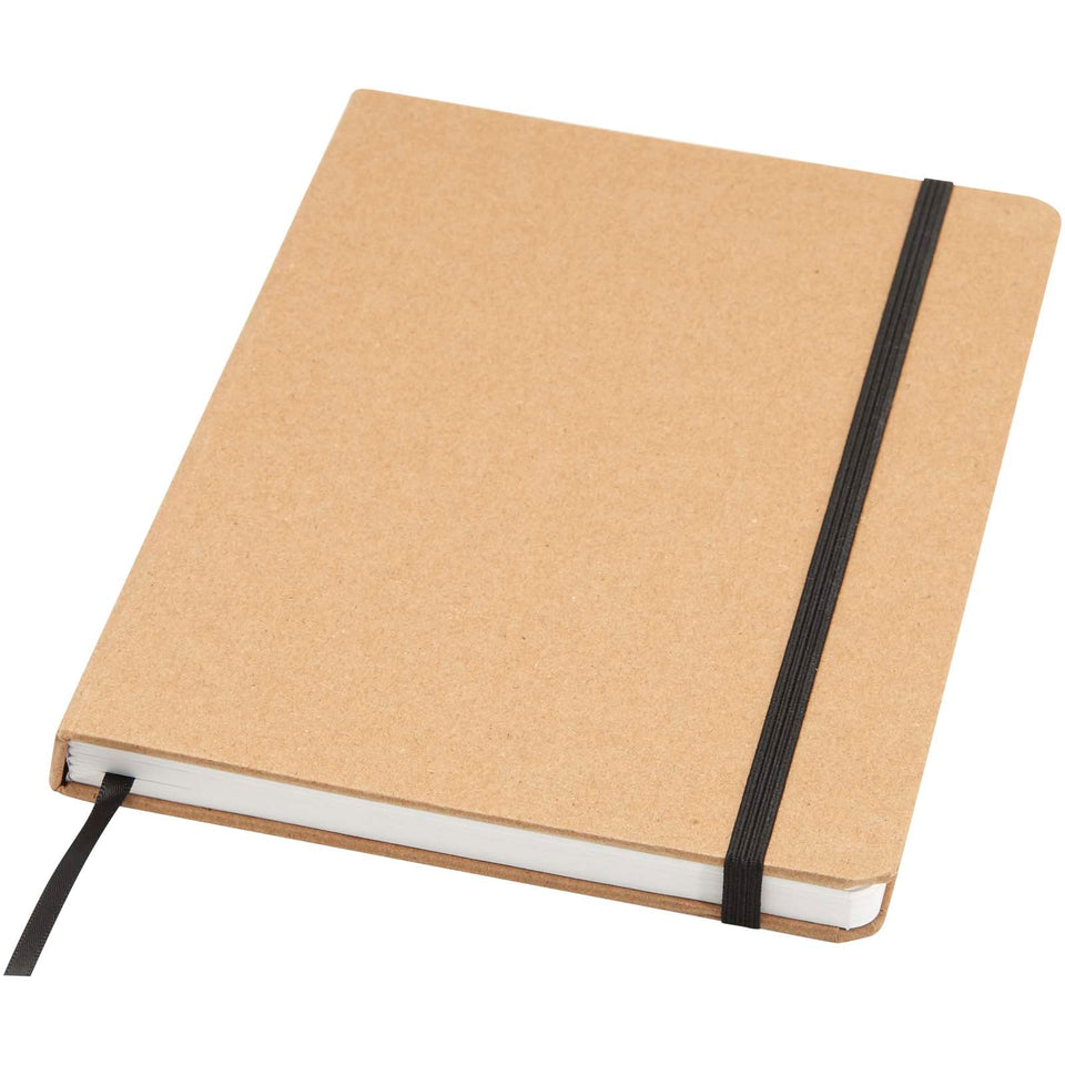 Blocco note formato A5 a righe in carta pietra Holm personalizzato con logo - Pubblienne
