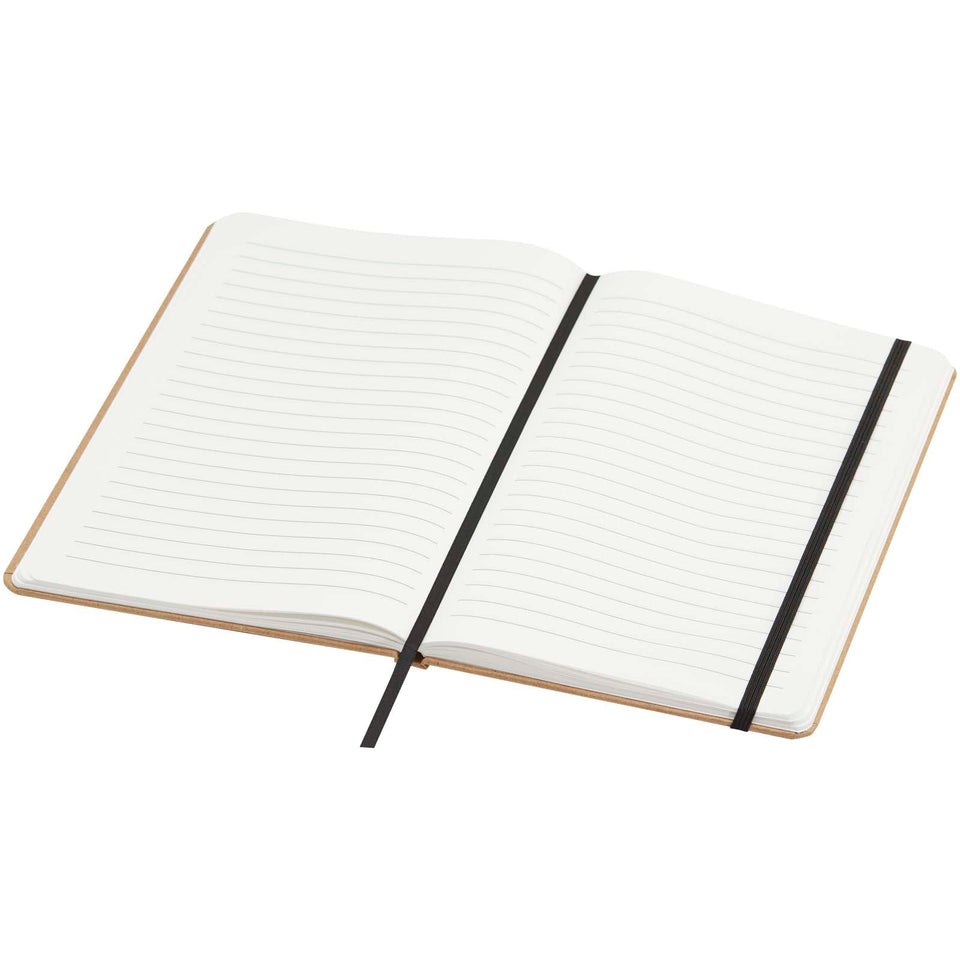 Blocco note formato A5 a righe in carta pietra Holm personalizzato con logo - Pubblienne