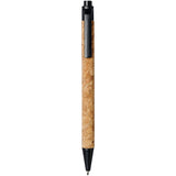 Penna a sfera in sughero e paglia di grano Midar (inchiostro nero) personalizzato con logo - Pubblienne