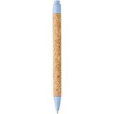 Penna a sfera in sughero e paglia di grano Midar (inchiostro nero) personalizzato con logo - Pubblienne