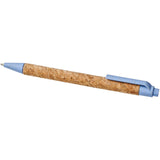 Penna a sfera in sughero e paglia di grano Midar (inchiostro nero) personalizzato con logo - Pubblienne