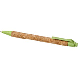 Penna a sfera in sughero e paglia di grano Midar (inchiostro nero) personalizzato con logo - Pubblienne