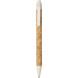 Penna a sfera in sughero e paglia di grano Midar (inchiostro nero) personalizzato con logo - Pubblienne