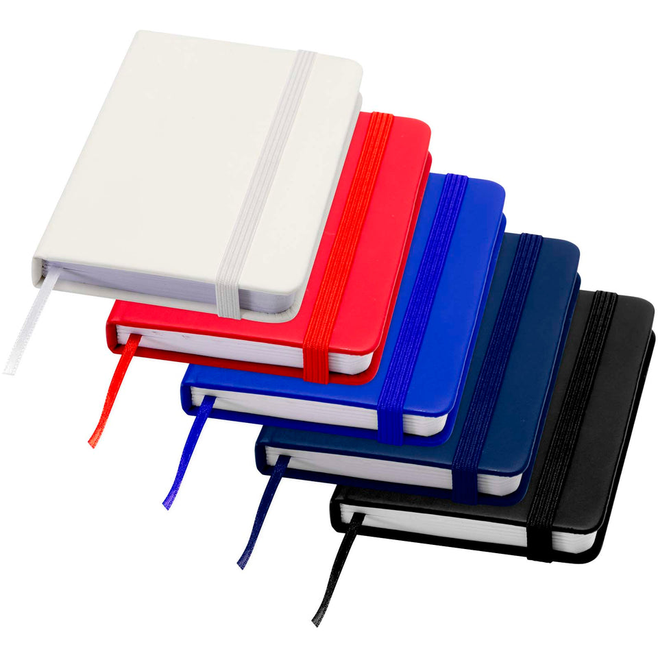Taccuino A7 con copertina rigida Spectrum personalizzato con logo - Pubblienne