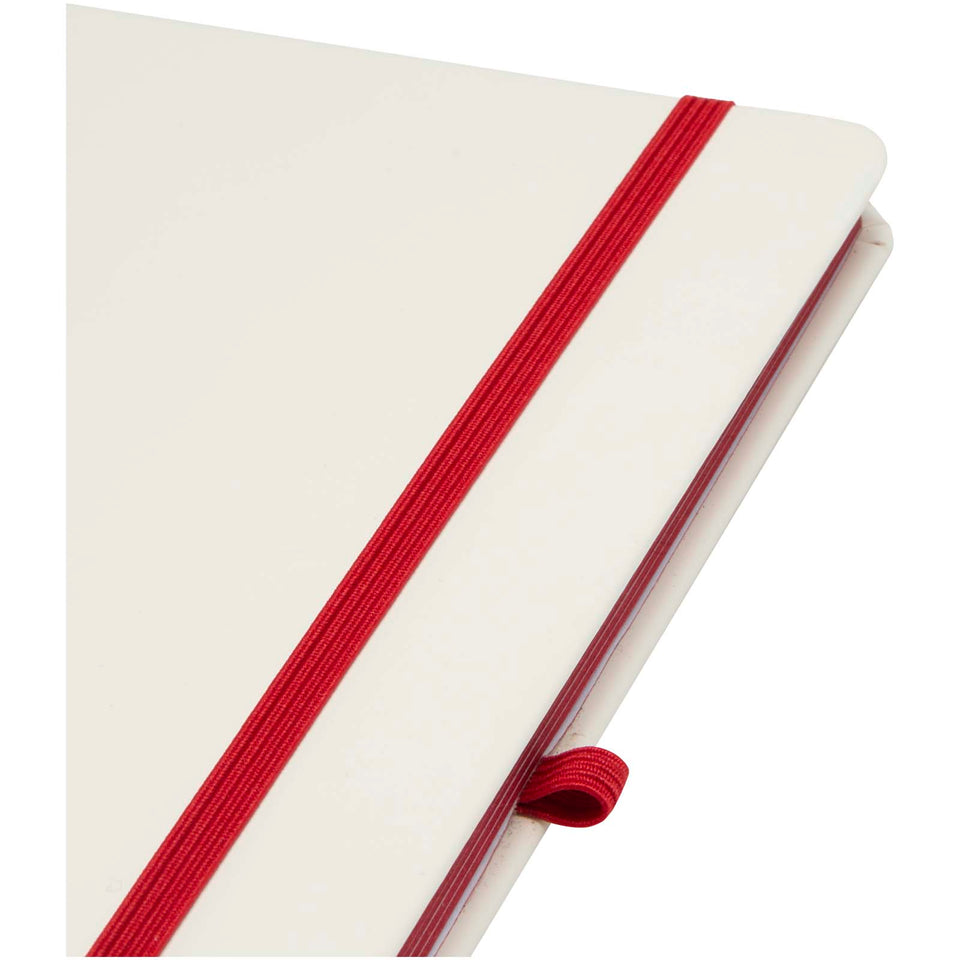 Taccuino A5 con copertina rigida e bordi colorati Spectrum personalizzato con logo - Pubblienne
