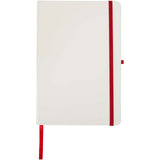 Taccuino A5 con copertina rigida e bordi colorati Spectrum personalizzato con logo - Pubblienne