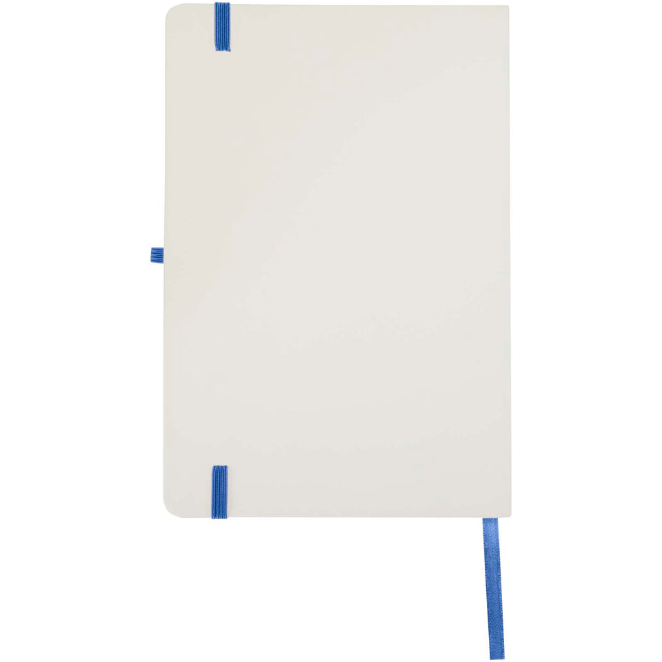 Taccuino A5 con copertina rigida e bordi colorati Spectrum personalizzato con logo - Pubblienne
