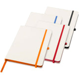 Taccuino A5 con copertina rigida e bordi colorati Spectrum personalizzato con logo - Pubblienne