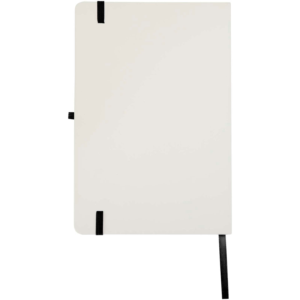 Taccuino A5 con copertina rigida e bordi colorati Spectrum personalizzato con logo - Pubblienne