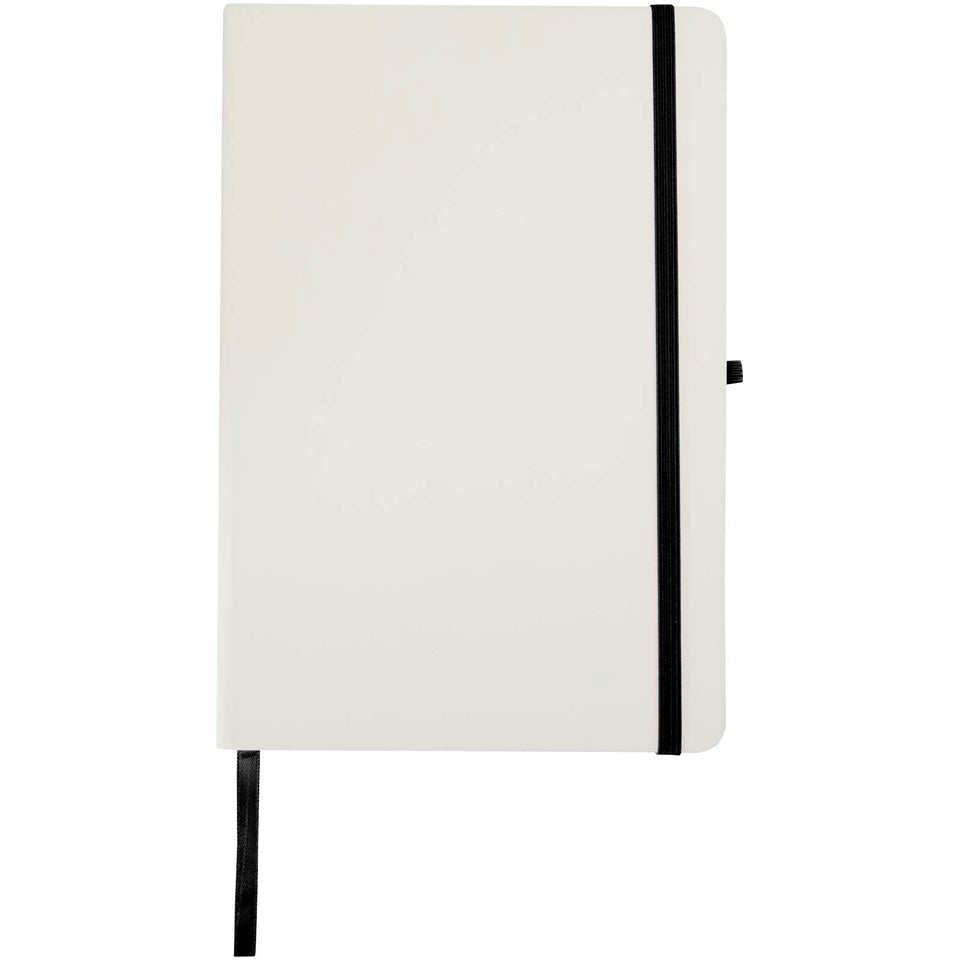 Taccuino A5 con copertina rigida e bordi colorati Spectrum personalizzato con logo - Pubblienne