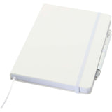 Set taccuino A5  in materiale riciclato Spectrum e penna a sfera personalizzato con logo - Pubblienne