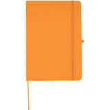 Set taccuino A5  in materiale riciclato Spectrum e penna a sfera personalizzato con logo - Pubblienne