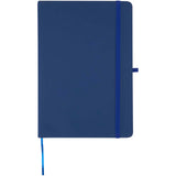 Set taccuino A5  in materiale riciclato Spectrum e penna a sfera personalizzato con logo - Pubblienne