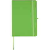Set taccuino A5  in materiale riciclato Spectrum e penna a sfera personalizzato con logo - Pubblienne