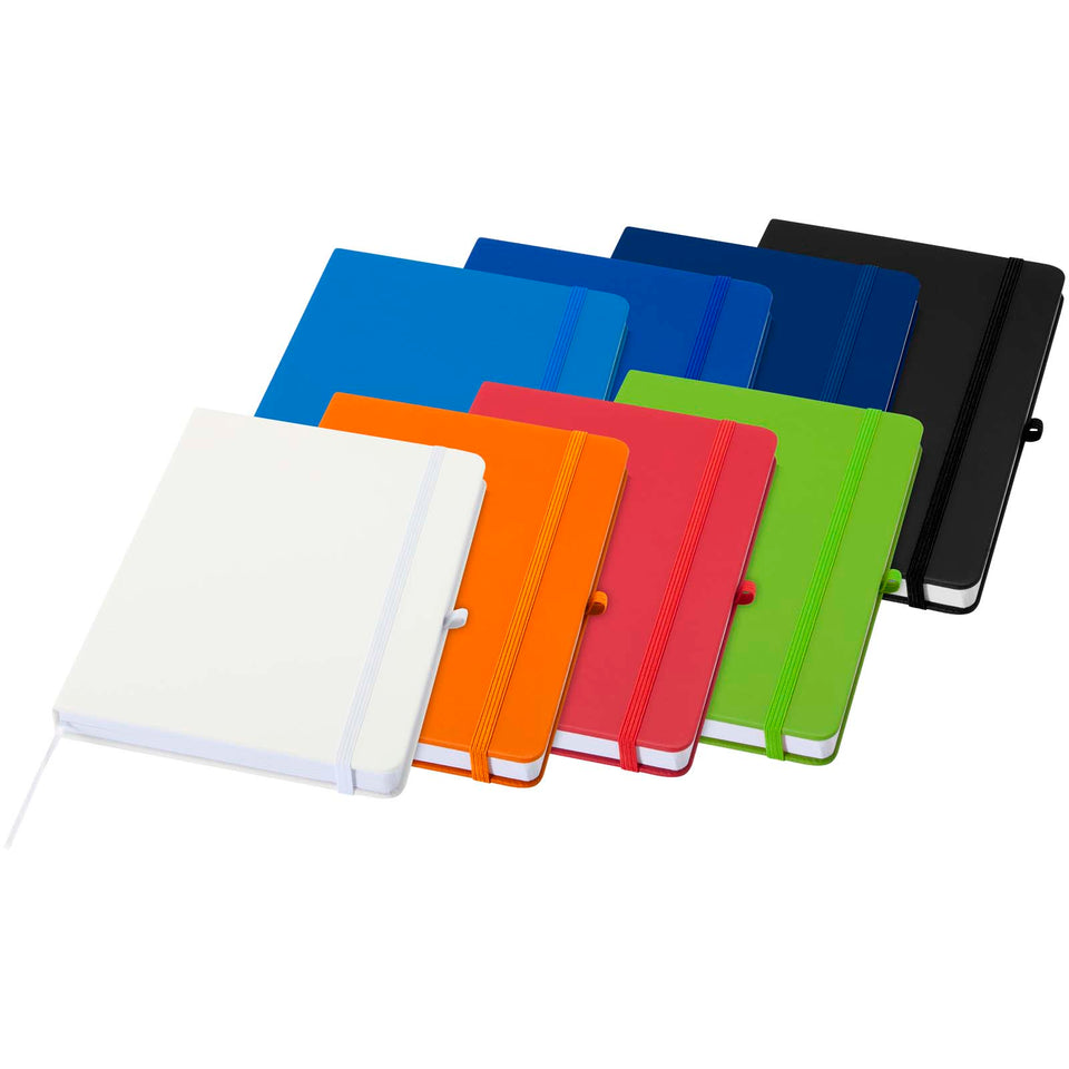 Taccuino Spectrum A5 con copertina rigida riciclata personalizzato con logo - Pubblienne
