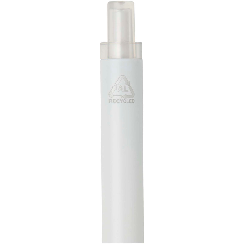 Penna a sfera in alluminio riciclato Spectrum (inchiostro blu) personalizzato con logo - Pubblienne