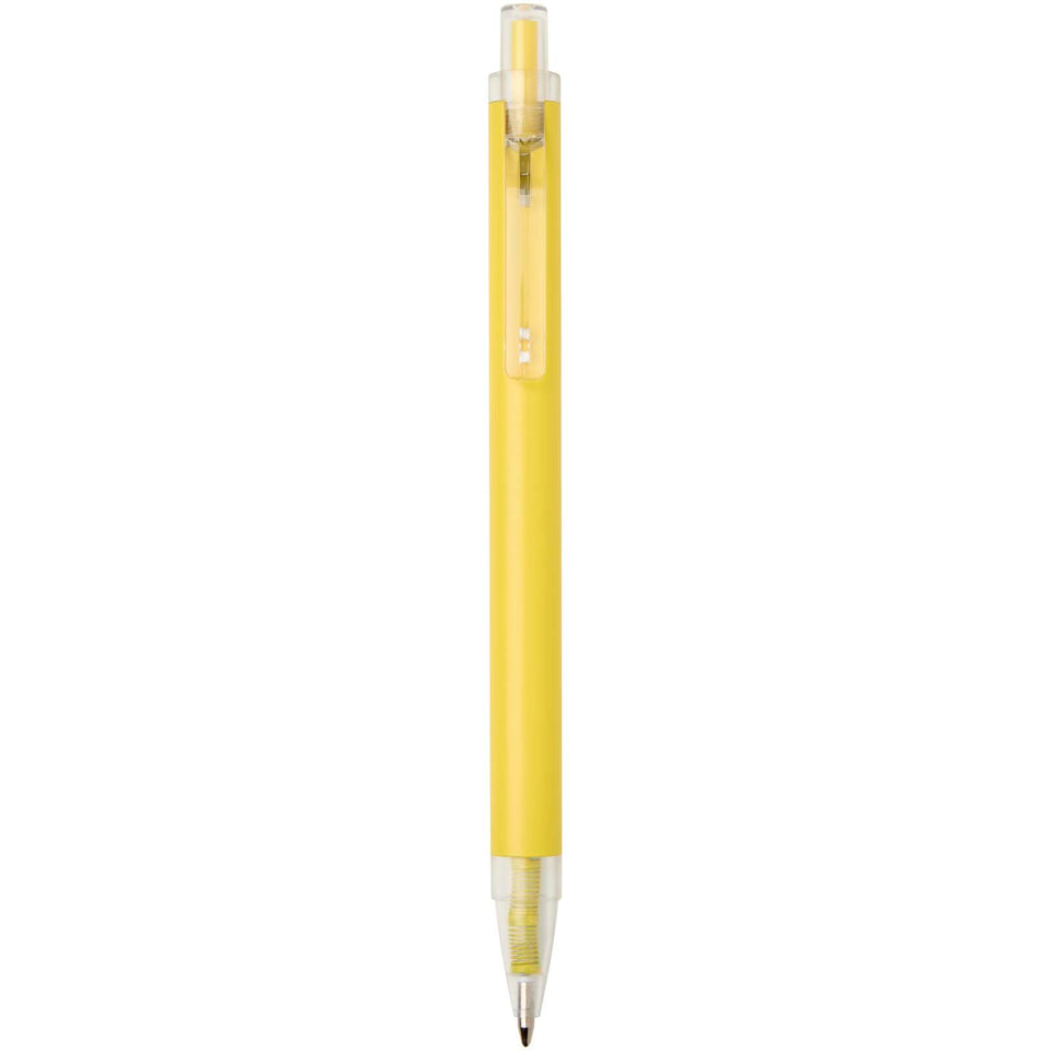 Penna a sfera in alluminio riciclato Spectrum (inchiostro blu) personalizzato con logo - Pubblienne