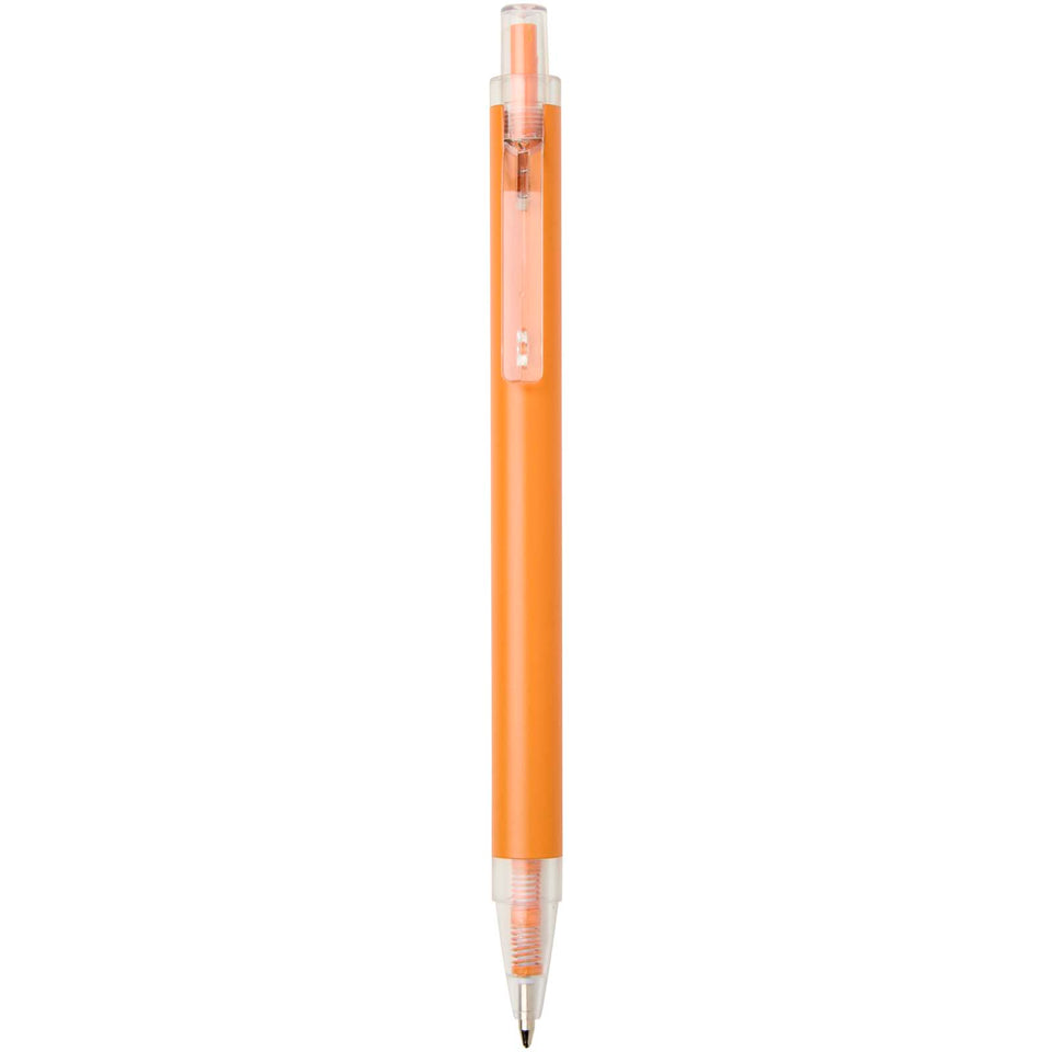 Penna a sfera in alluminio riciclato Spectrum (inchiostro blu) personalizzato con logo - Pubblienne