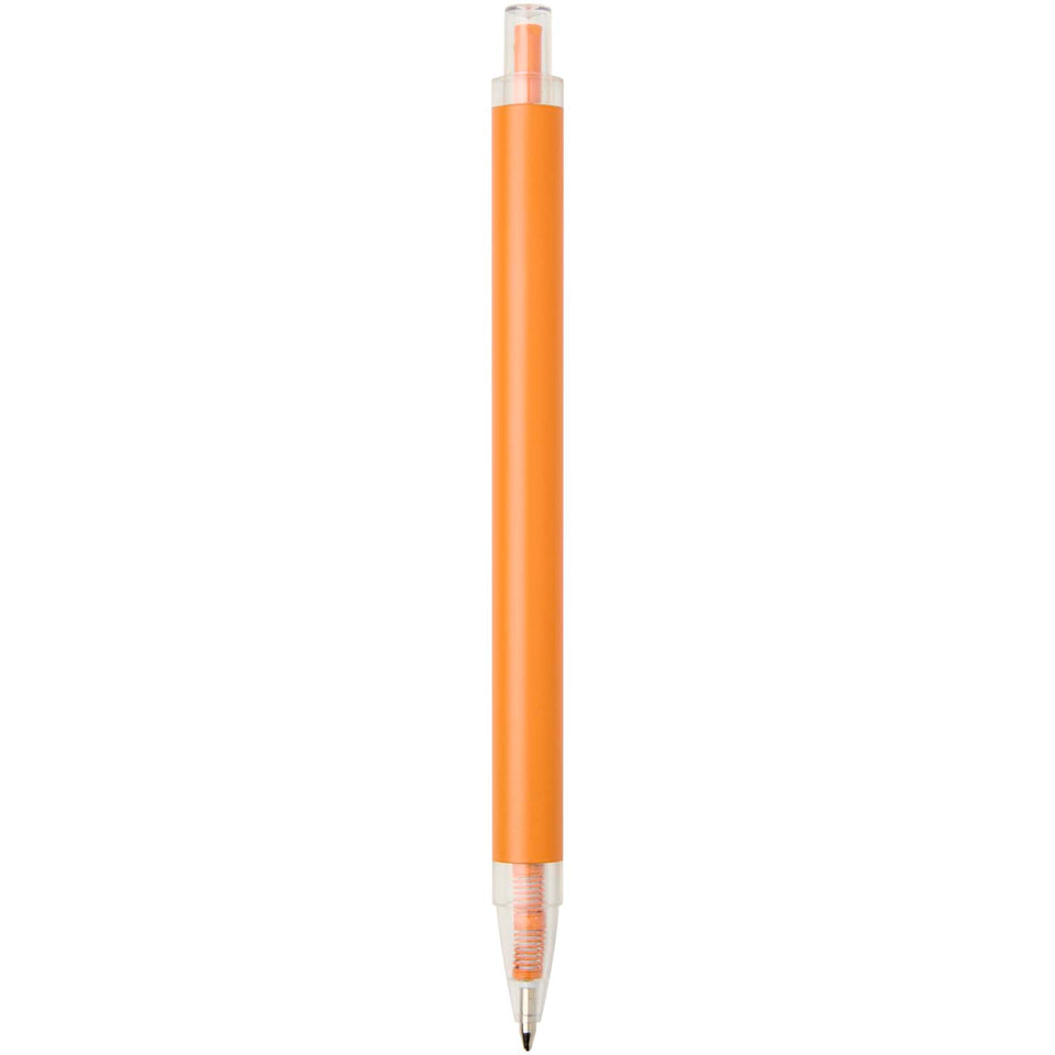 Penna a sfera in alluminio riciclato Spectrum (inchiostro blu) personalizzato con logo - Pubblienne