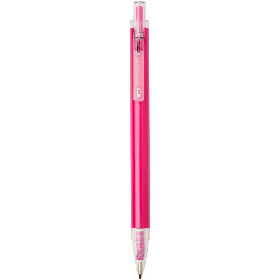 Penna a sfera in alluminio riciclato Spectrum (inchiostro blu) personalizzato con logo - Pubblienne