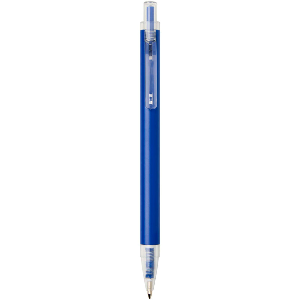 Penna a sfera in alluminio riciclato Spectrum (inchiostro blu) personalizzato con logo - Pubblienne